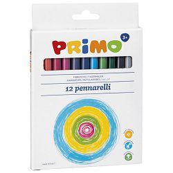 Flomaster školski  12boja karton Primo CMP.601PEN12