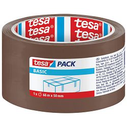 Traka ljepljiva 50mm/66m Hot Melt Basic Tesa 58571 smeđa