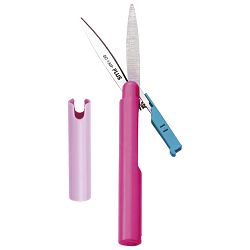 Škare sa zaštitom u olovci Plus.34-837 roze blister