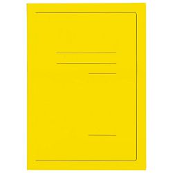 Fascikl klapa karton lak A4 215g Vip Fornax žuti