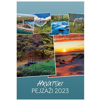 Kalendar "Hrvatski pejzaži 2023" 13L, spirala