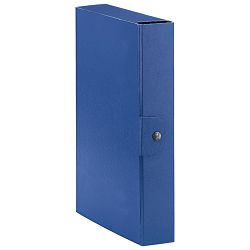 Mapa s gumbom hrbat- 60mm A4 Eurobox Esselte C2605 plava