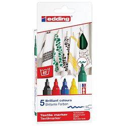 Marker za tekstil 2-3mm pk5 Edding 4500