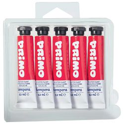 Boja tempera 12ml.aluminijska tuba pk5 CMP.440TRA310 crvena