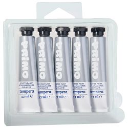 Boja tempera 12ml.aluminijska tuba pk5 CMP.440TRA910 srebrna