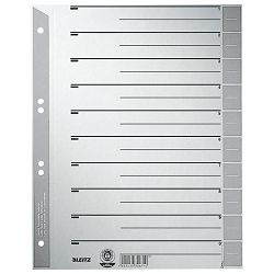 Pregrada kartonska A4 Leitz 16520085 siva