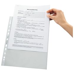 Fascikl uložni A4 "U" 80my pp A4 pk100 Leitz 4770