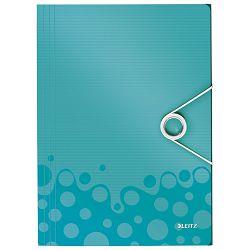 Fascikl klapa s gumicom pp A4 Wow Leitz 45990051 tirkiz