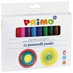 Flomaster školski  12boja karton Primo Jumbo CMP.603JUMBO12 blister