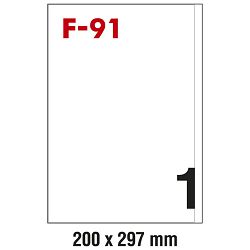 Etikete ILK 200x297mm pk100L Fornax F-91