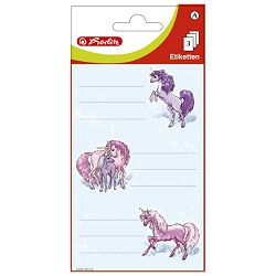 Etikete školske papir konji Herlitz 830281 blister