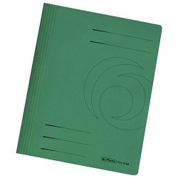 Fascikl mehanika euro karton A4 Herlitz 10902542 zeleni