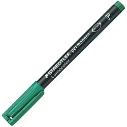 Marker permanentni 0,6mm Lumocolor Staedtler 318-5 zeleni