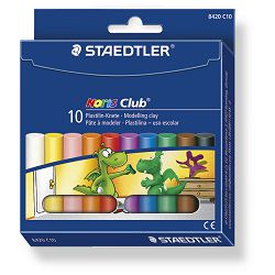 Plastelin 10boja Noris Staedtler 8420C10 blister