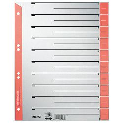 Pregrada kartonska A4 Leitz 16520025 crvena