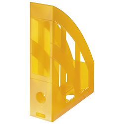 Stalak za spise okomit plastičan classic Herlitz 10074151 prozirno narančasti
