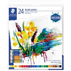 Boja tempera akrilna 12ml 24boje Design Journey Staedtler 8500 C24