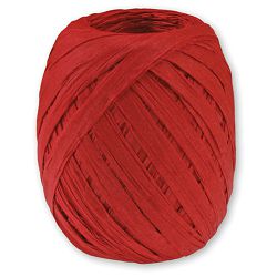 Vrpca ukrasna 10mmx30m rafija Prasent 437-609 crvena
