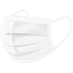 Maska za lice zaštitna jednokratna (za građanstvo) 3-slojna pk50 bijela
