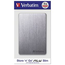 Hard disk 2.5"     1TB USB 3.0 Verbatim 53662 Slim aluminij