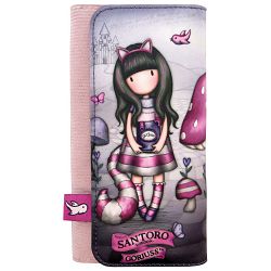 Novčanik umjetna koža gumb Cheshire Cat Gorjuss 341GJ20