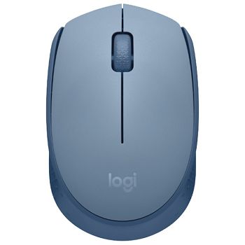Miš usb 3tipke optički bežični M171 Logitech plavo/sivi blister