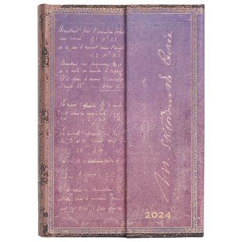 Planer dnevni 2024- 10x14cm-mini magnet Marie Curie Paperblanks 0411-0/10