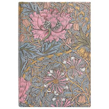 Planer dnevni 2025-9,5x14cm-mini s gumicom Pink Honeysuckle Paperblanks DED5735 1