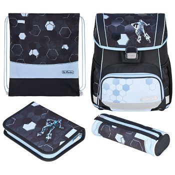 Torba školska anatomska 4/1 Loop Cyber Soccer Herlitz 50049325