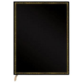 Notes 17,5x23 cm-ultra crte 72L s gumicom Black edition Paperblanks PBD6328