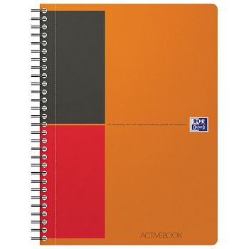 Blok kolegij B5 crte 80L perforacija Activebook Oxford 400080787
