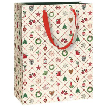 Vrećice ukrasne 23x30x13 novogodišnje dječje Stewo 5123 50 blister