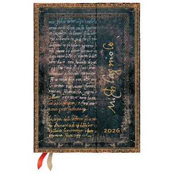 Planer tjedni 2026-13x18cm-midi magnet Michelangelo Paperblanks DE0759-4