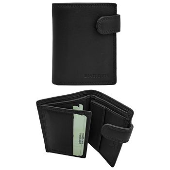Novčanik kožni muški Biagiotti uomo LB26W-760-82 crni