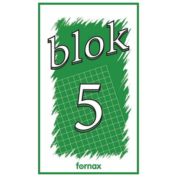 Blok za bilješke 100x170mm 50L br.5 Fornax