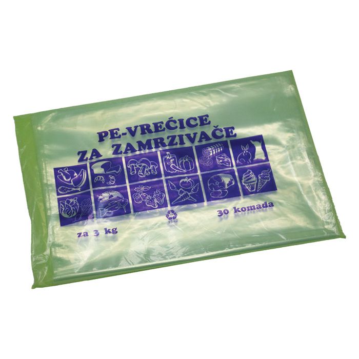 Vrećica pvc za domaćinstvo LD 3kg pk30 Metaloplast