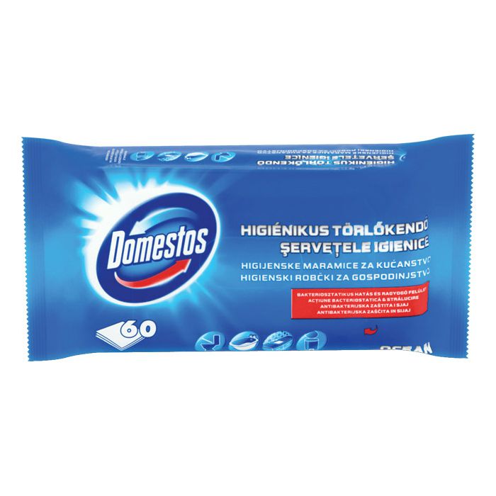 Sredstvo - Domestos-higijenske maramice Ocean pk60