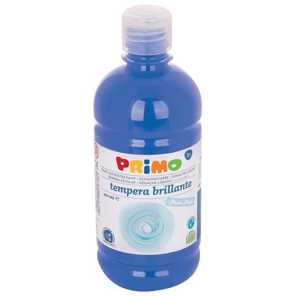 Boja tempera  0,5 litre Primo base CMP.202BR500500 tamno plava