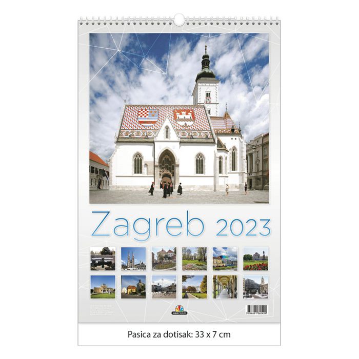 Kalendar "Zagreb 2023", 13 listova spirala