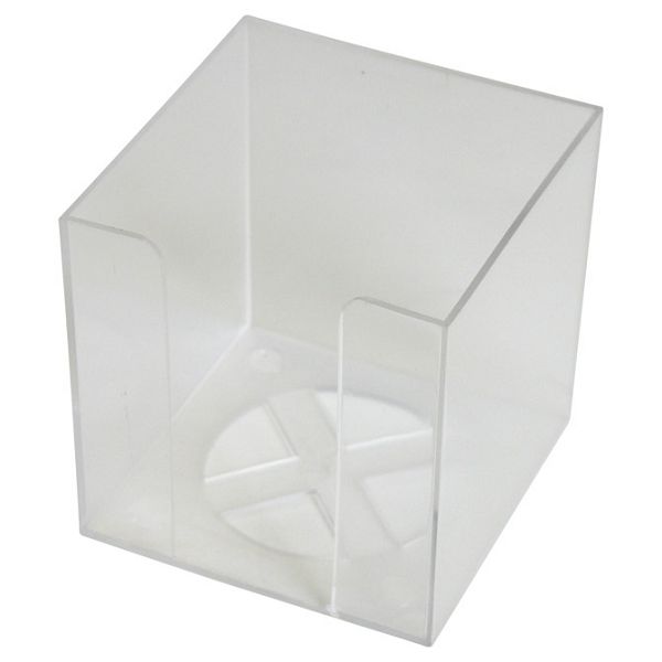 Blok kocka pvc  9,2x9,2x9,5cm - prazna Fornax prozirna