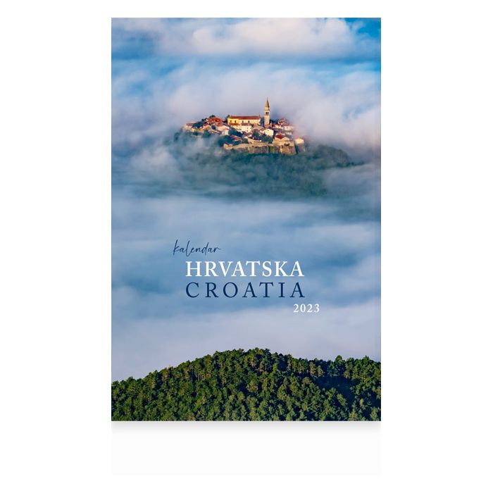 Kalendar "Hrvatska 2023" 13 listova, spirala