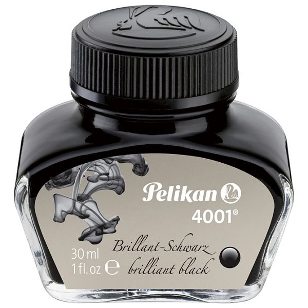 Tinta za nalivpero bočica 30ml 4001 Pelikan 301051 crna