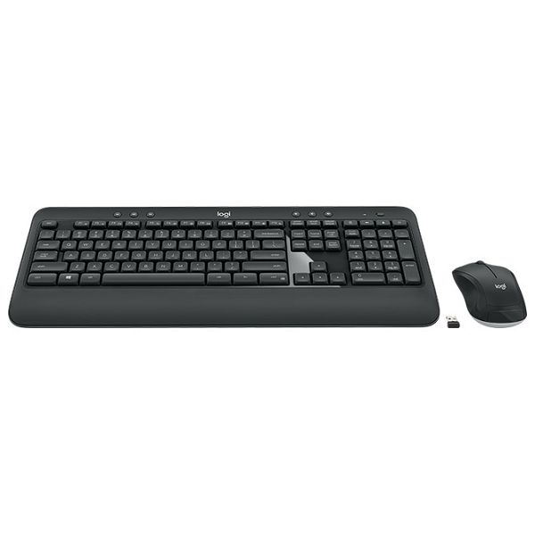 Tipkovnica + Miš Wireless MK540 Logitech crna