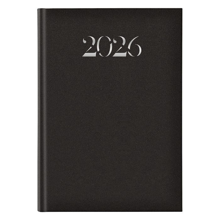 Rokovnik B5 dnevni (dan-stranica) Astro D41 metalic crni