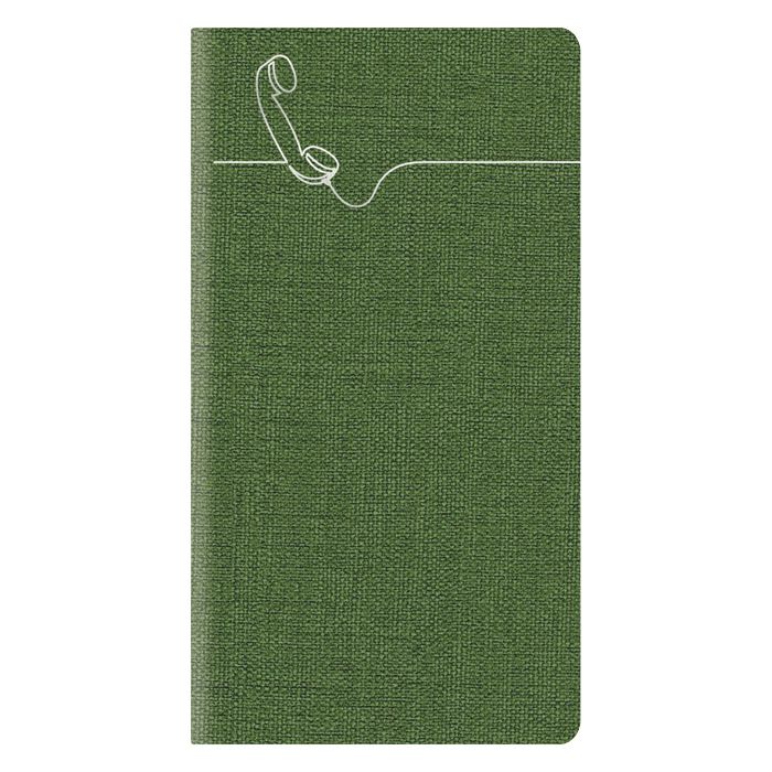 Adresar telefonski 70x150mm A-Z Colere E50 zeleni