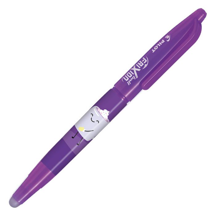 Roler gel 0,7mm Frixion ball piši-briši Sweet Paradise Pilot (plavi ispis) ljubičasti