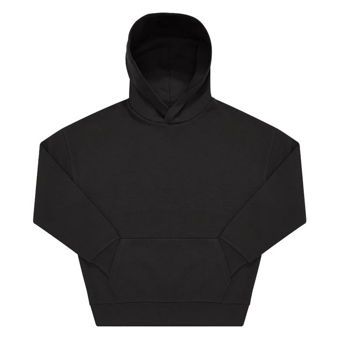 Majica dugi rukavi B&C Influence Hoodie 350g crna 2XL