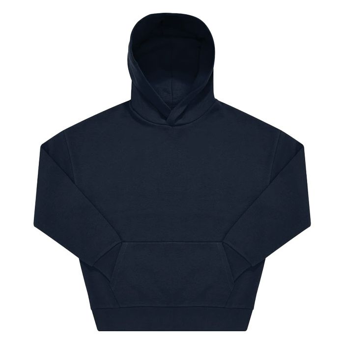 Majica dugi rukavi B&C Influence Hoodie 350g tamnoplava S
