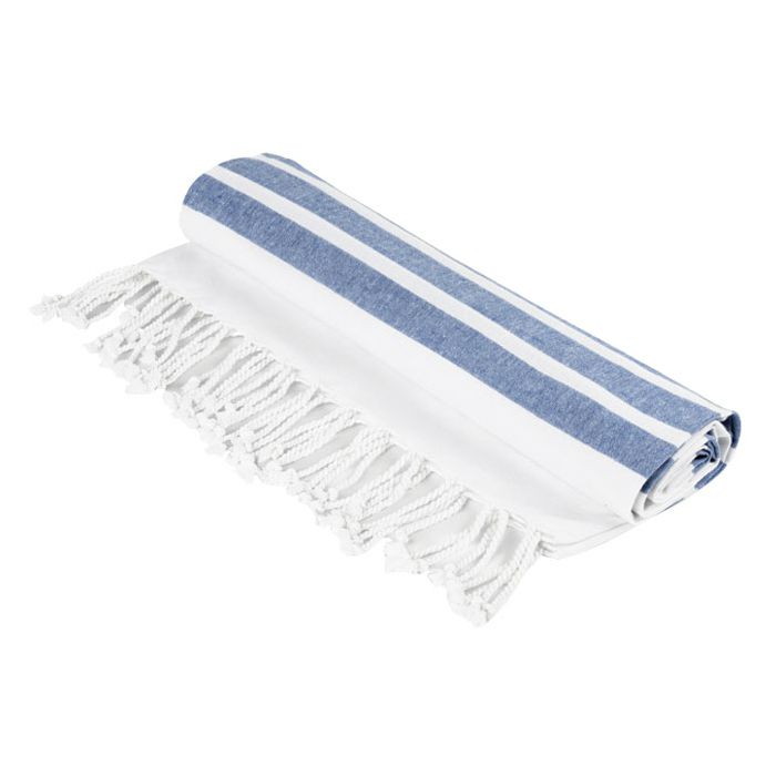 Ručnik pamučni 90x170cm za plažu Stricker SARDENHA 99159134 plavi