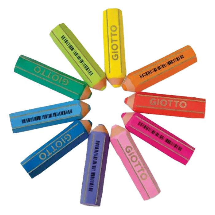 Gumica u obliku olovke Giotto Happy Gomma Fila 2349 4Colour sortirano